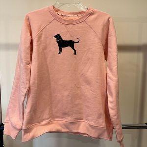 The Black Dog pink sweatshirt size M